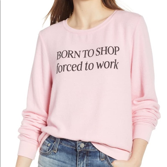 Wildfox Tops - NWT Wildfox Dream Scene Sweatshirt - Pink